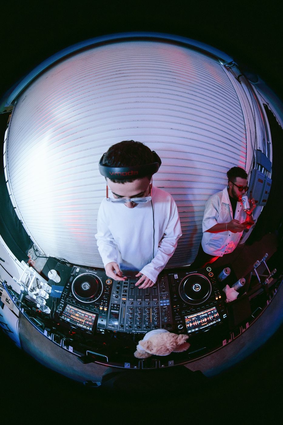 Fuertes DJ booth